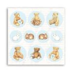 STAMPERIA BABYDREAM BLUE PAPER BLOCK 30.5/30.5CM - SBBL106 - Image 18