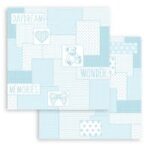 STAMPERIA BABYDREAM BLUE PAPER BLOCK 30.5/30.5CM - SBBL106 - Image 34