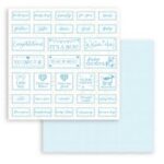 STAMPERIA BABYDREAM BLUE PAPER BLOCK 30.5/30.5CM - SBBL106 - Image 7