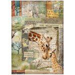 STAMPERIA DECOUPAGE RICE PAPER A4 - DFSA4685