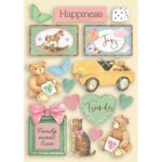 STAMPERIA DAYDREAM WOODEN FIGURINES FOR DECORATION KLSP118