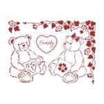 STAMPERIA DAYDREAM UNIVERSAL TEMPLATE KSD311