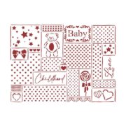 STAMPERIA DAYDREAM UNIVERSAL TEMPLATE KSD313
