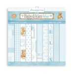 STAMPERIA BABYDREAM BLUE PAPER BLOCK 30.5/30.5CM - SBBL106