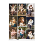 ITD COLLECTION DECOUPAGE RICE PAPER A3 - R0735L