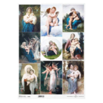 ITD COLLECTION DECOUPAGE RICE PAPER A3 - R0738L