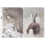 ITD COLLECTION DECOUPAGE RICE PAPER A3 - R0658L
