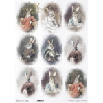 ITD COLLECTION DECOUPAGE RICE PAPER A3 - R0661L