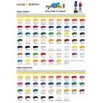 DALER ROWNEY ACRYLIC PAINT SYSTEM 3 59 ML - PROCESS CYAN 120 - Image 4