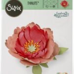 SIZZIX THINLITS CUT DIES - PEONY