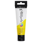 DALER ROWNEY ACRYLIC PAINT SYSTEM 3 59 ML - FLUO YELLOW 681