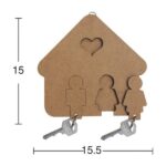 NEWART MDF KEY HOLDER 15.5/15CM - A 030