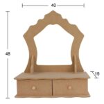 NEWART MDF MIRROR DRESSING TABLE 40/19/48CM - AY 144
