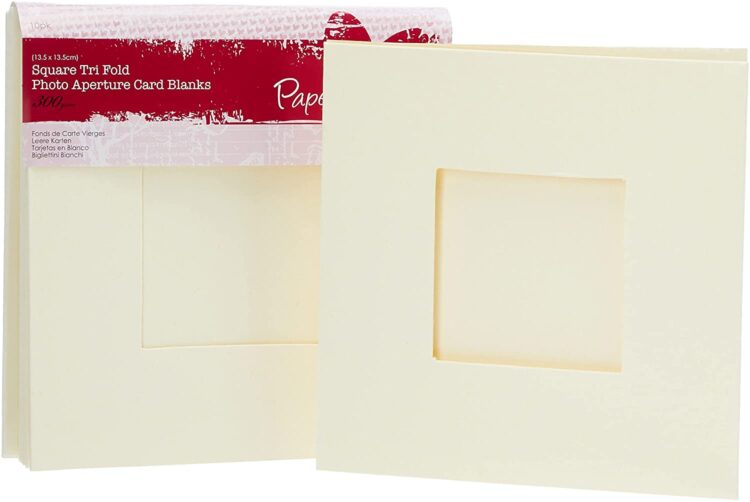 DOCRAFTS CARDS WITH ENVELOPES 13.5/13.5CM 10PCS. - PMA 150208 - Image 1