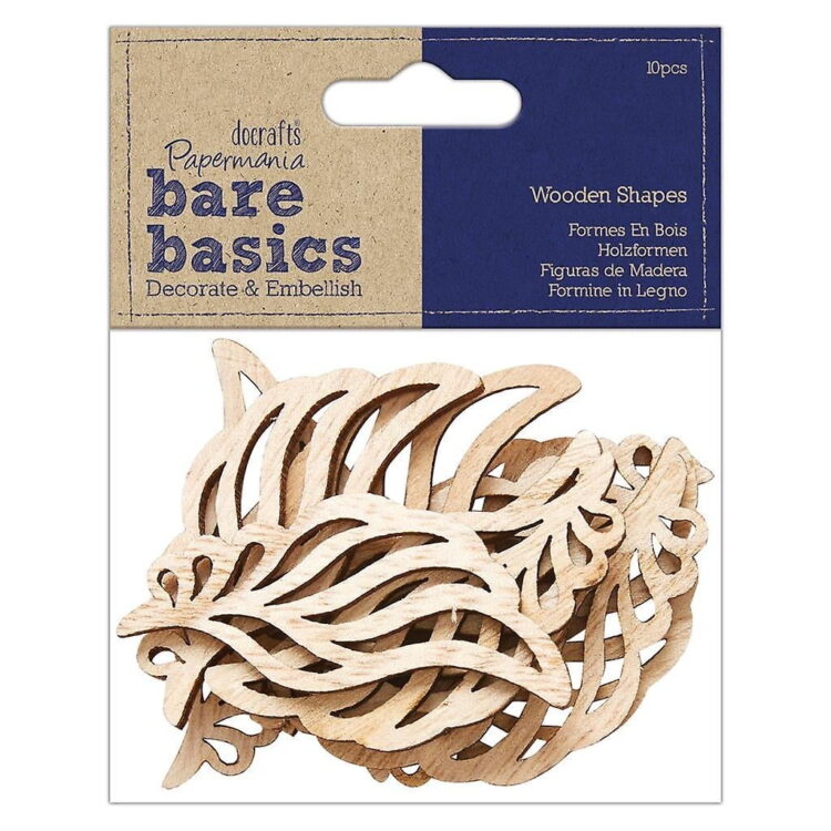 IMG_0444 DOCRAFTS DECORATION ELEMENTS - WOODEN WINGS PMA 174530 - Image 1
