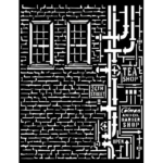 STAMPERIA MEDIA STENCIL - TEMPLATE 20 X 25 CM - KSTD109