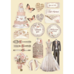 STAMPERIA WOODEN FIGURINES FOR DECORATION KLSP122