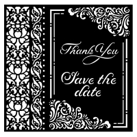 IMG_0467 STAMPERIA MEDIA STENCIL - TEMPLATE 18 X 18 CM - KSTDQ67 - Image 1