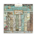 STAMPERIA BLOCK DESIGNER PAPER 20.3/20.3 CM - SBBS63