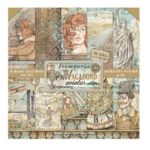 STAMPERIA BLOCK DESIGNER PAPER 20.3/20.3 CM - SBBS61