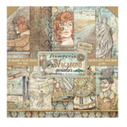 STAMPERIA BLOCK DESIGNER PAPER 20.3/20.3 CM - SBBS61