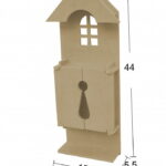 NEWART MDF KEY HOUSE 15/5.5/44CM - MT 13