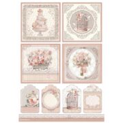 STAMPERIA DECOUPAGE RICE PAPER A4 - DFSA4694