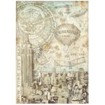 STAMPERIA DECOUPAGE RICE PAPER A4 - DFSA4700