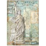 STAMPERIA DECOUPAGE RICE PAPER A4 - DFSA4702