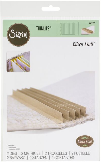 s-l640 (4) SIZZIX THINLITS CUTTING DIES - BOOKBINDING AND LABEL - Image 1