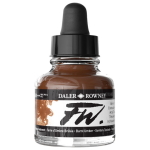 DALER ROWNEY ACRYLIC SHOWER FW 29.5 ML - BURNT UMBER 160029223 - Image 2