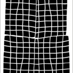 DAILY ART UNIVERSAL TEMPLATE A5 HAND DRAWN GRID DA17ST0174