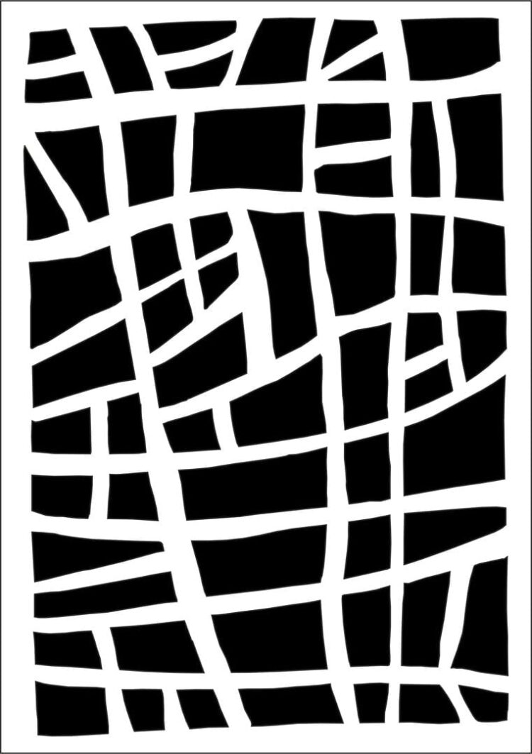 DAILY ART UNIVERSAL TEMPLATE A5 MOSAIC DA17ST0177 - Image 1
