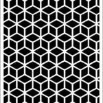 DAILY ART UNIVERSAL TEMPLATE A5 RHOMBUS GRID DA17ST0181