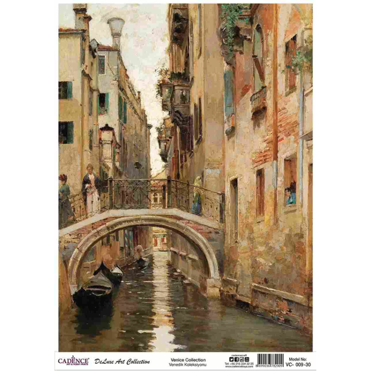 CADENCE DECOUPAGE RICE PAPER A3 - VC-009-30 - Image 1