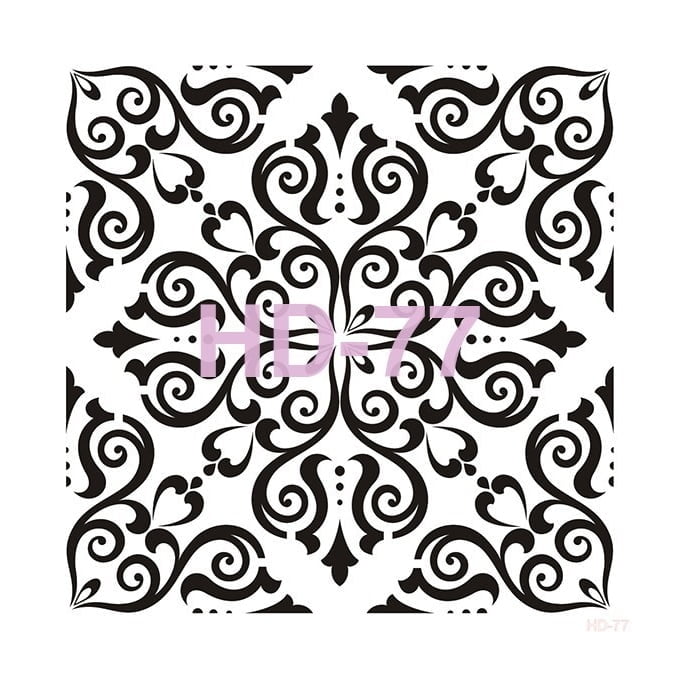 hd77-home-dekor-stencil CADENCE UNIVERSAL TEMPLATE 45/45CM. - HD-77 - Image 1