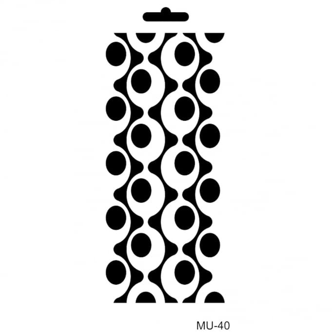 mu40-mix-media-stencil CADENCE UNIVERSAL TEMPLATE 10/25CM. - MU-40 - Image 1
