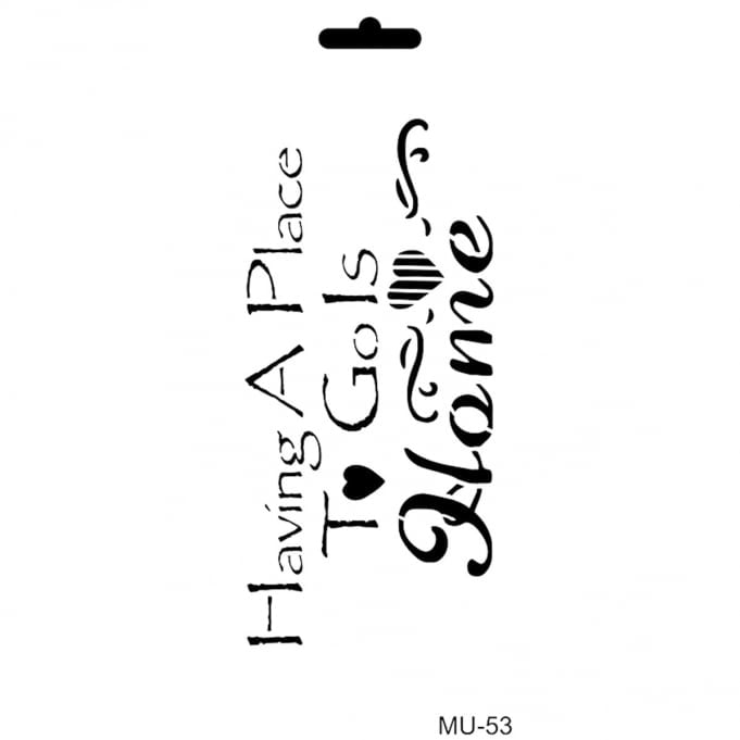 mu53-mix-media-stencil CADENCE UNIVERSAL TEMPLATE 10/25CM. - MU-53 - Image 1