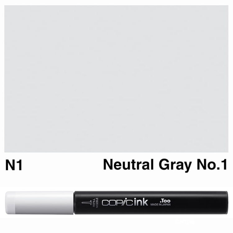 COPIC INK 12 ML - N-1 - Image 1