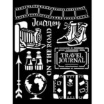 STAMPERIA MEDIA STENCIL - TEMPLATE 20 X 25 CM - KSTD113