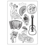 STAMPERIA STAMPO MAXI 21/29,7 - PVC MOLDOVA K3PTA4545