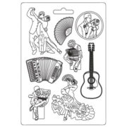 STAMPERIA STAMPO MAXI 21/29,7 - PVC MOLDOVA K3PTA4545
