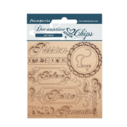 STAMPERIA BEER CARDBOARD ELEMENTS 14/14CM SCB145