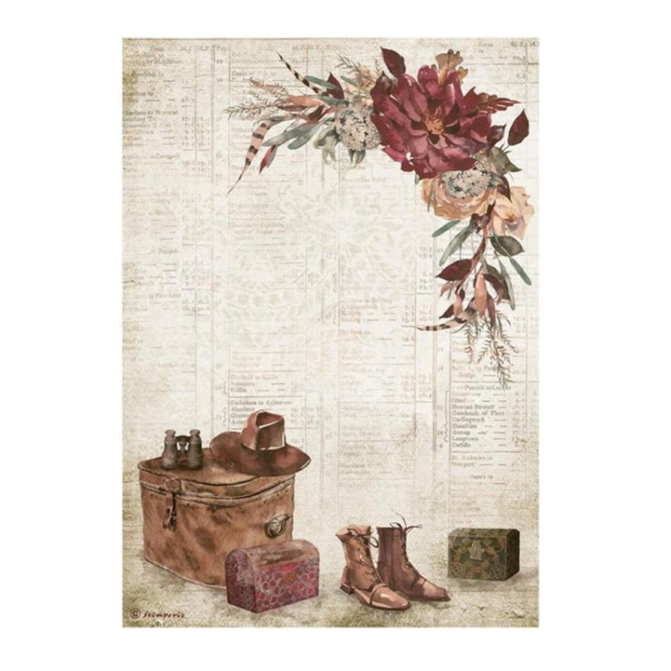 STAMPERIA DECOUPAGE RICE PAPER A4 - DFSA4714 - Image 1