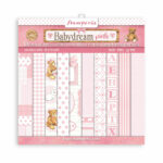 STAMPERIA BABYDREAM PINK PAPER BLOCK 30.5/30.5CM - SBBL107