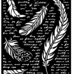 STAMPERIA MEDIA STENCIL - TEMPLATE 20 X 25 CM - KSTD112