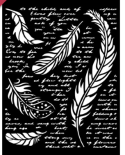STAMPERIA MEDIA STENCIL - TEMPLATE 20 X 25 CM - KSTD112