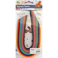 Untitled-2 KK QUILLING STRIPS 6 MM 120 PCS. -MIX - Image 1