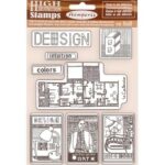 STAMPERIA HIGH DEFINITION STAMPS - RUBBER STAMPS WTKCC214