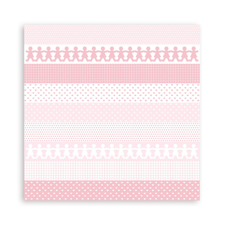 STAMPERIA BABYDREAM PINK PAPER BLOCK 30.5/30.5CM - SBBL107 - Image 7